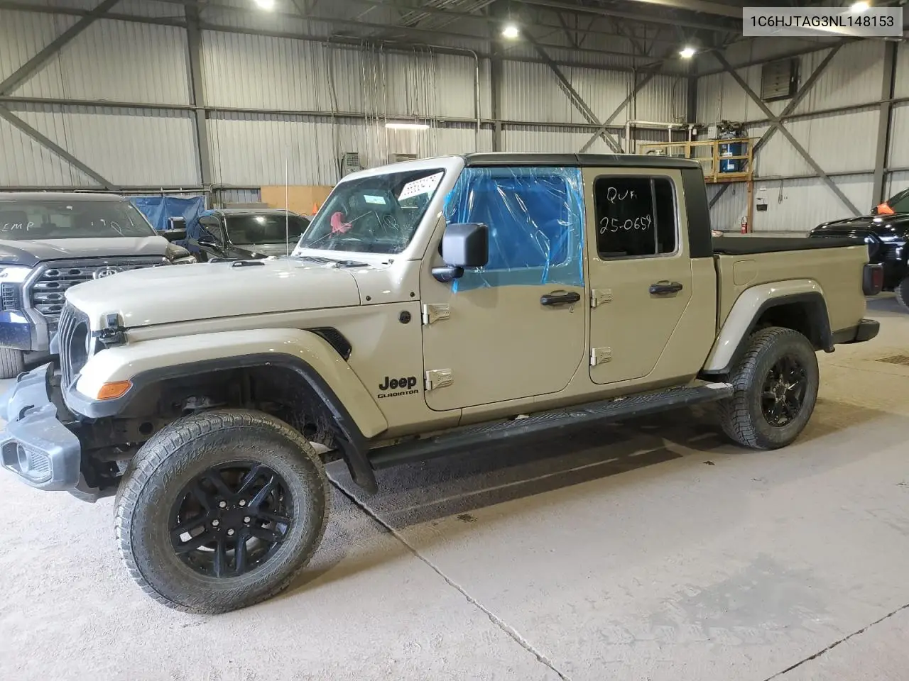 2022 Jeep Gladiator Sport VIN: 1C6HJTAG3NL148153 Lot: 56533475
