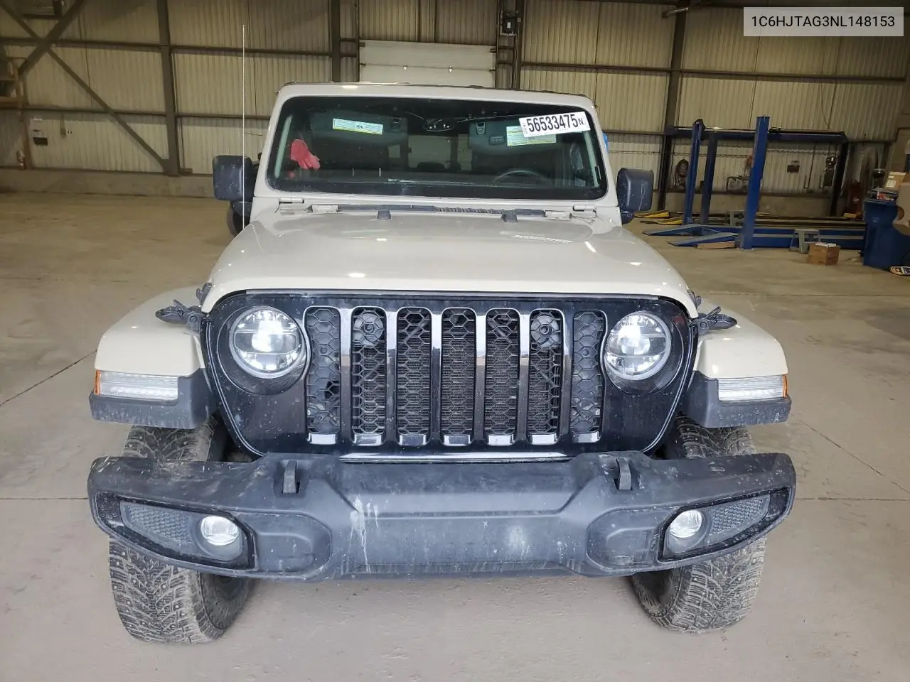 2022 Jeep Gladiator Sport VIN: 1C6HJTAG3NL148153 Lot: 56533475