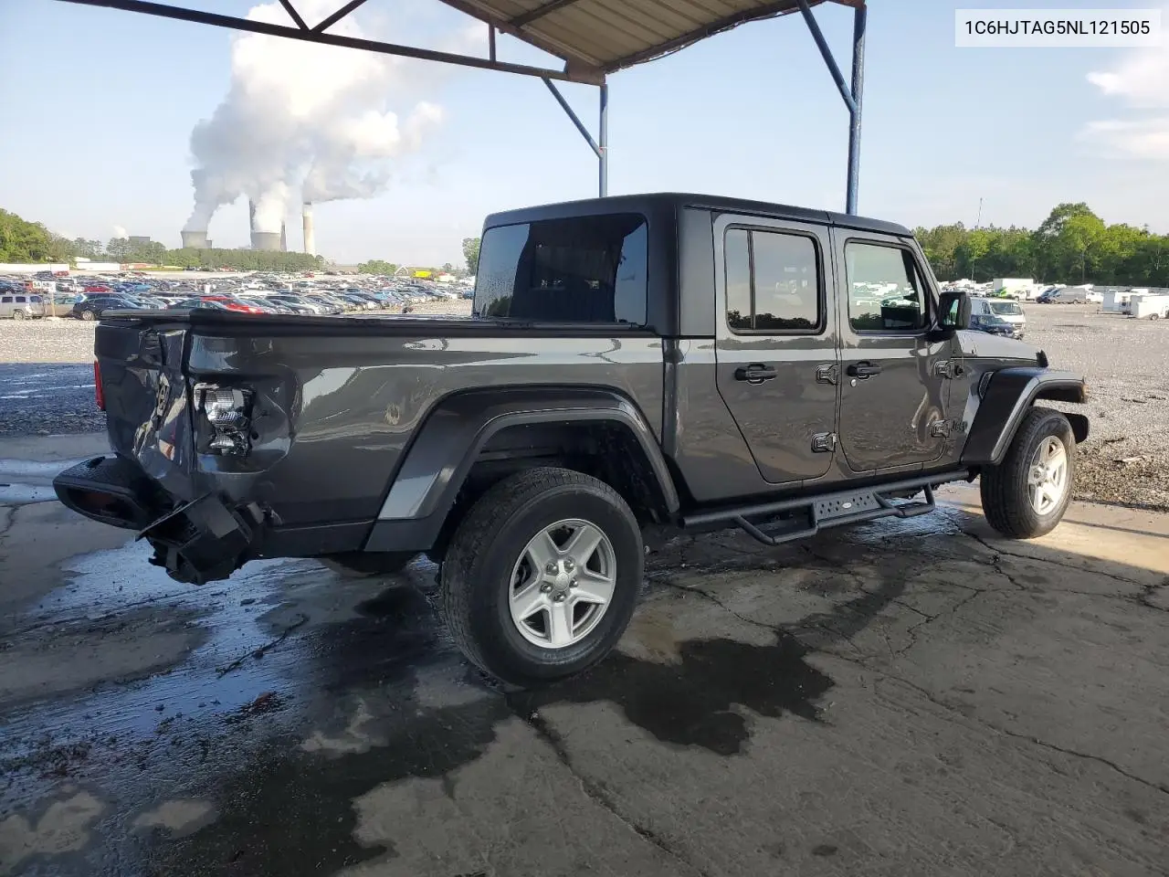 2022 Jeep Gladiator Sport VIN: 1C6HJTAG5NL121505 Lot: 57037625