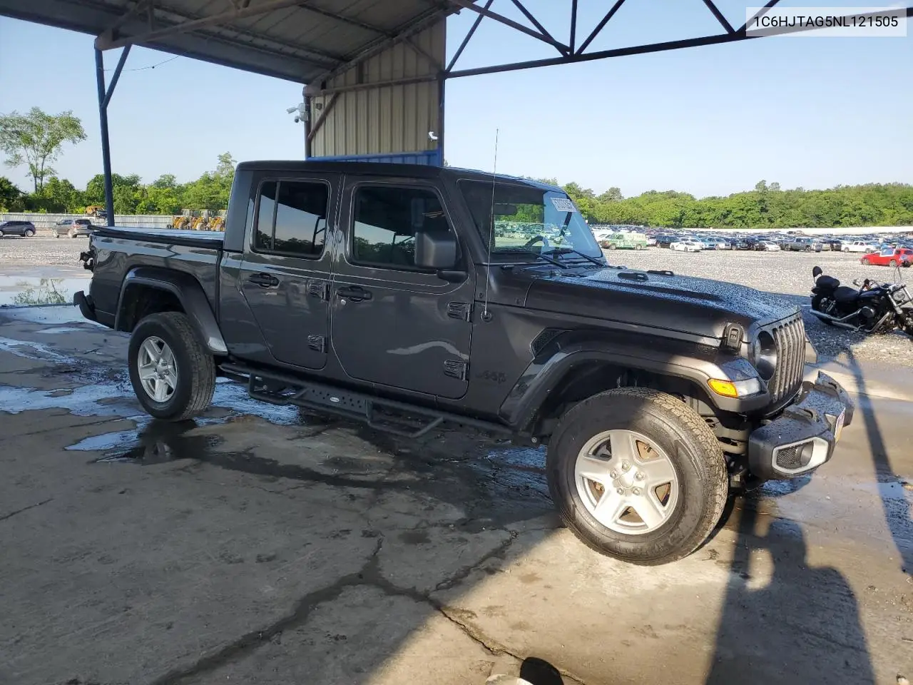 2022 Jeep Gladiator Sport VIN: 1C6HJTAG5NL121505 Lot: 57037625
