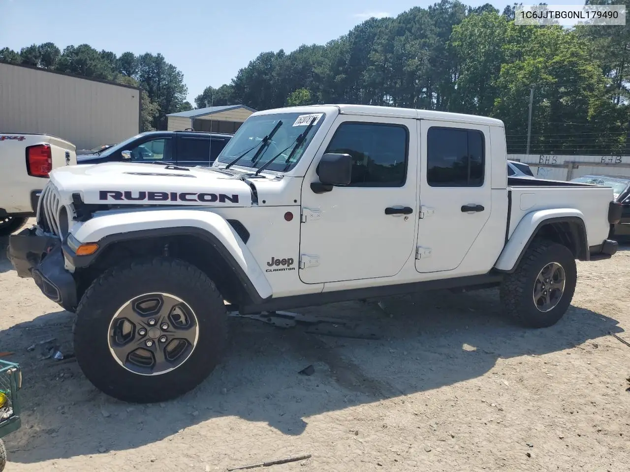 2022 Jeep Gladiator Rubicon VIN: 1C6JJTBG0NL179490 Lot: 62078155