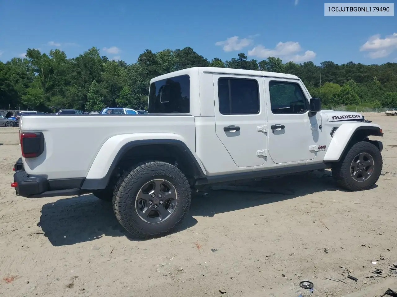 2022 Jeep Gladiator Rubicon VIN: 1C6JJTBG0NL179490 Lot: 62078155