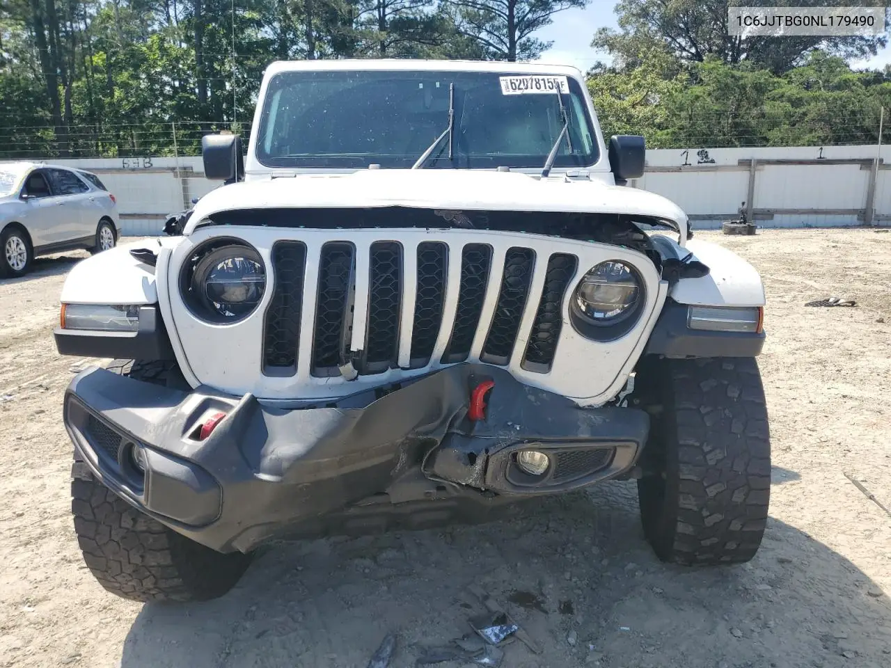 2022 Jeep Gladiator Rubicon VIN: 1C6JJTBG0NL179490 Lot: 62078155