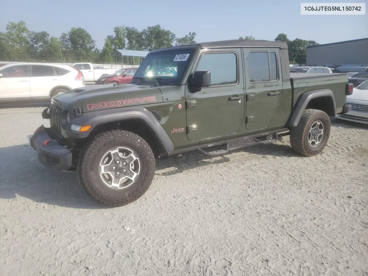 2022 Jeep Gladiator Mojave VIN: 1C6JJTEG5NL150742 Lot: 62163065