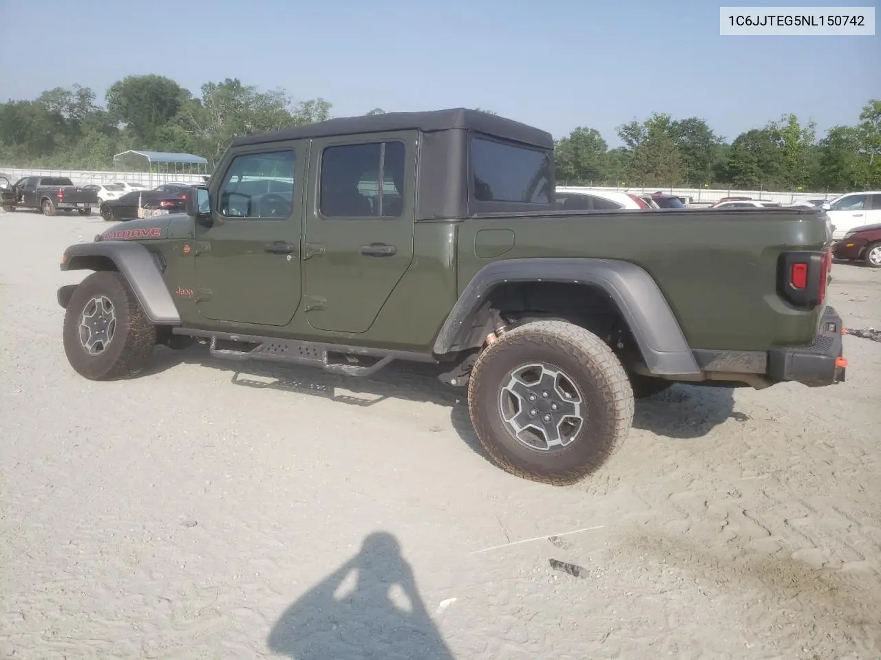2022 Jeep Gladiator Mojave VIN: 1C6JJTEG5NL150742 Lot: 62163065
