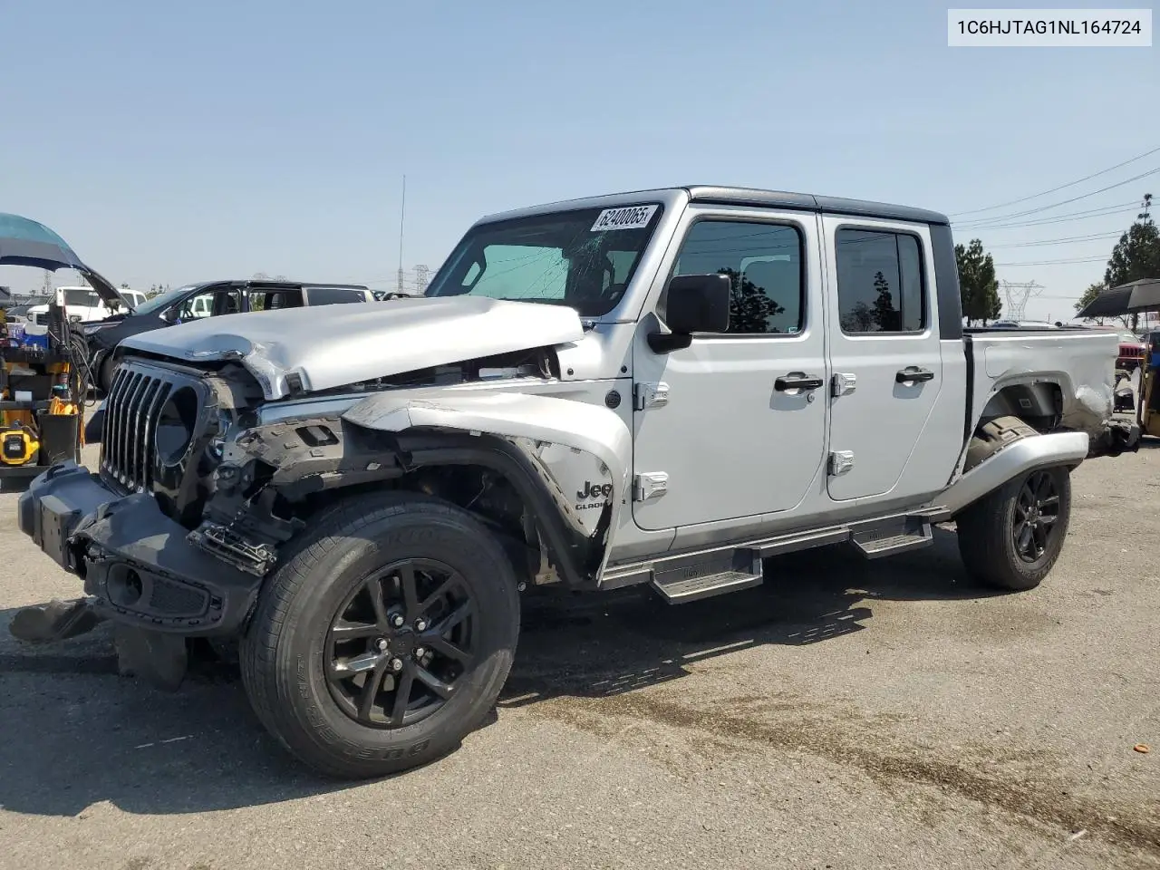 2022 Jeep Gladiator Sport VIN: 1C6HJTAG1NL164724 Lot: 62400065