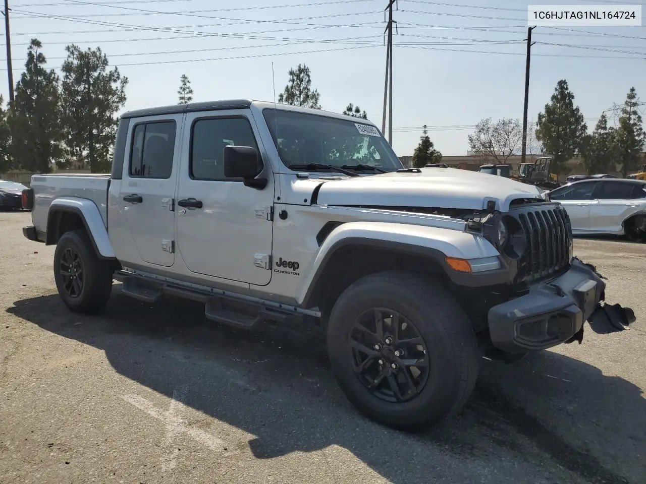 2022 Jeep Gladiator Sport VIN: 1C6HJTAG1NL164724 Lot: 62400065
