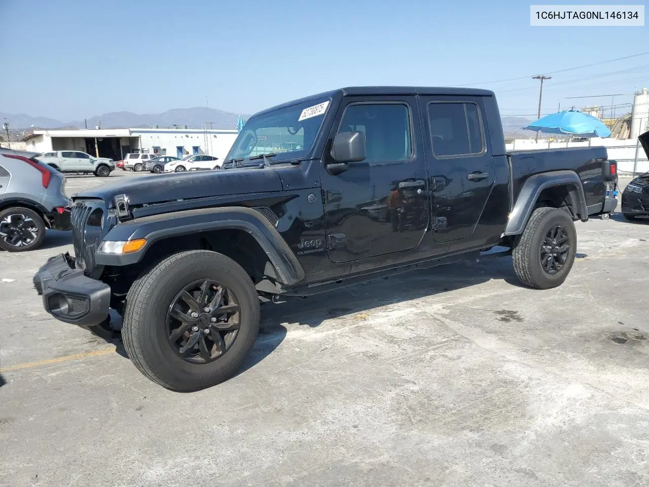 2022 Jeep Gladiator Sport VIN: 1C6HJTAG0NL146134 Lot: 62730875