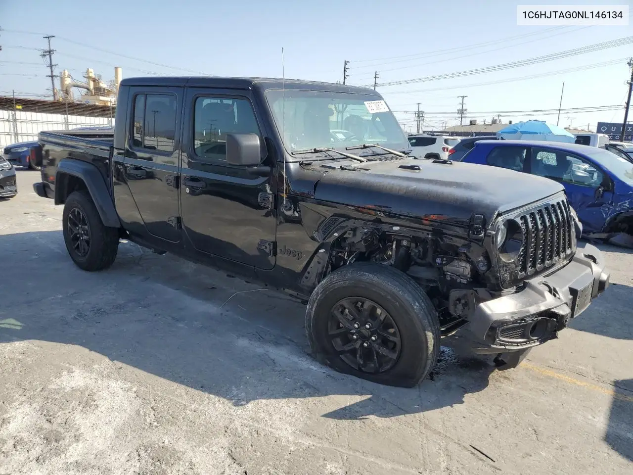2022 Jeep Gladiator Sport VIN: 1C6HJTAG0NL146134 Lot: 62730875