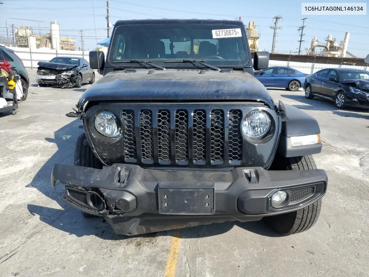 2022 Jeep Gladiator Sport VIN: 1C6HJTAG0NL146134 Lot: 62730875