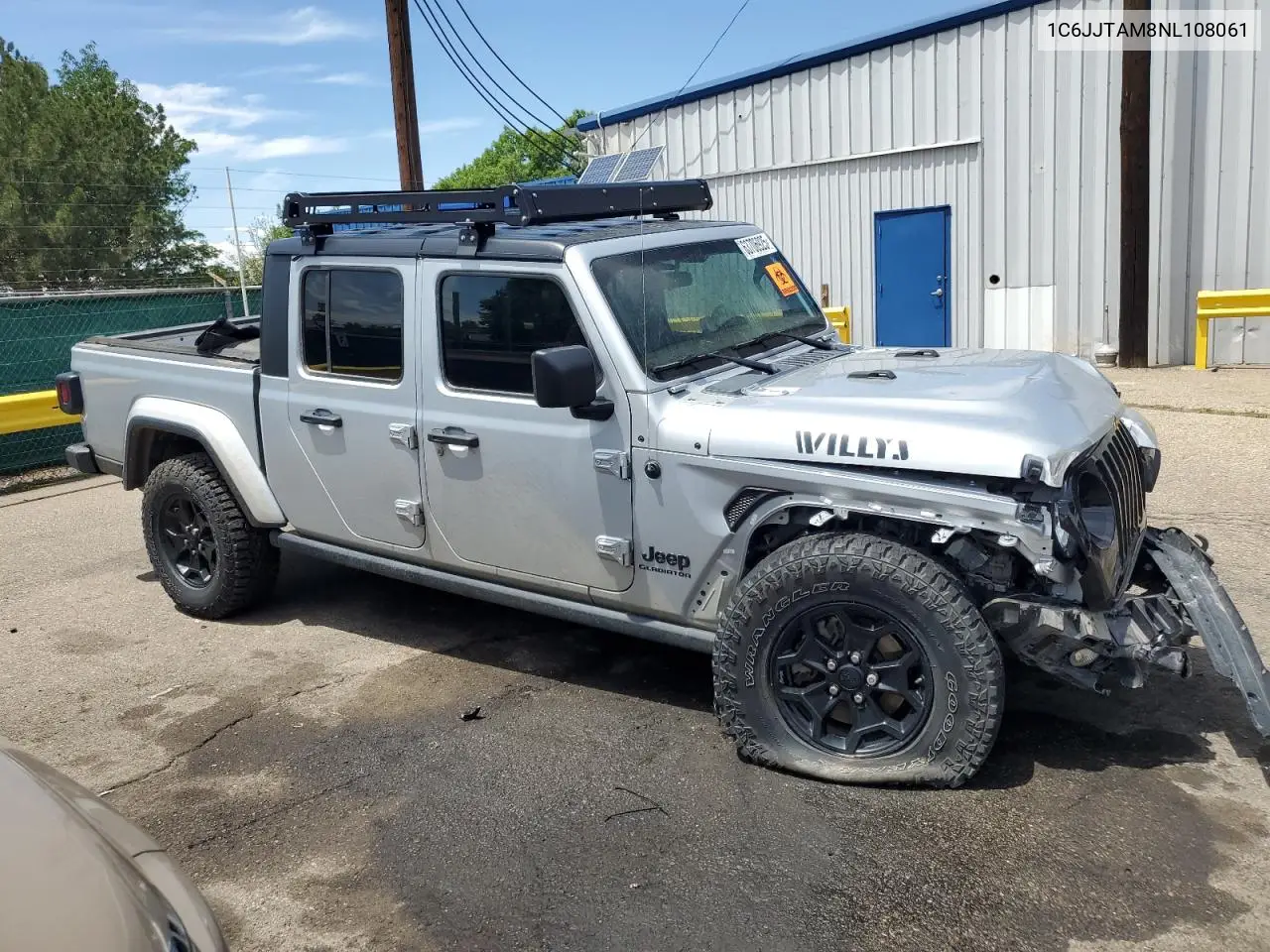2022 Jeep Gladiator Sport VIN: 1C6JJTAM8NL108061 Lot: 63706925