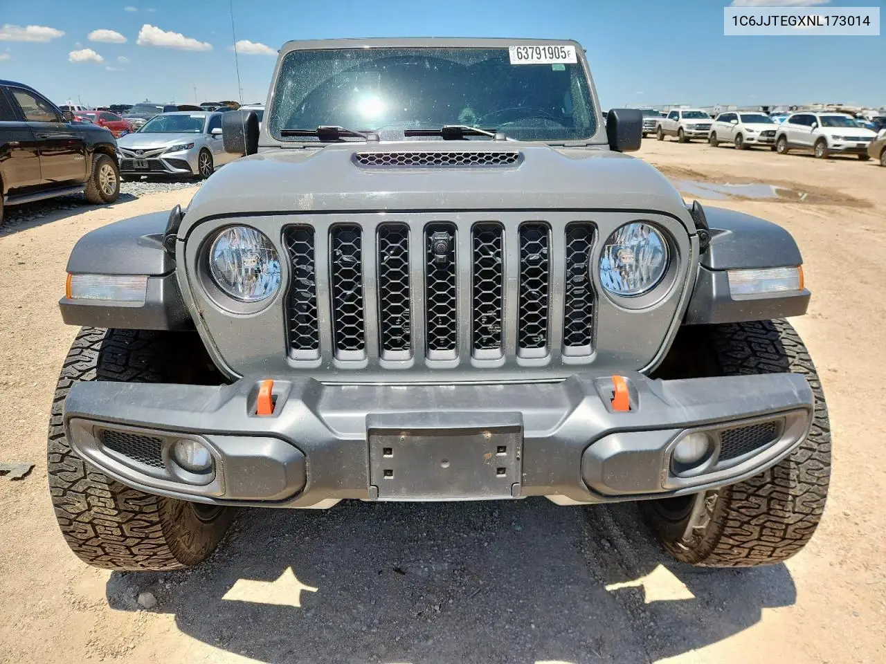 2022 Jeep Gladiator Mojave VIN: 1C6JJTEGXNL173014 Lot: 63791905