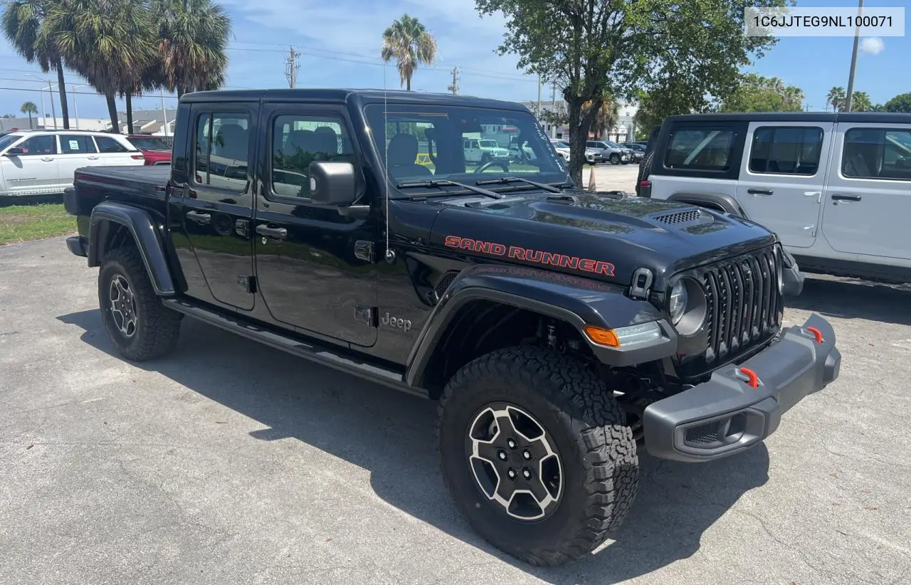 2022 Jeep Gladiator Mojave VIN: 1C6JJTEG9NL100071 Lot: 64120785