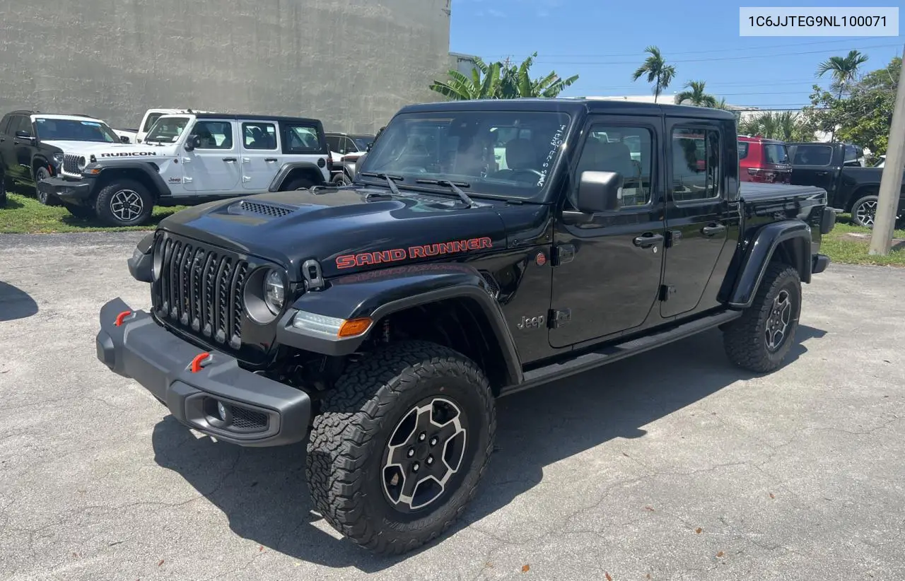 2022 Jeep Gladiator Mojave VIN: 1C6JJTEG9NL100071 Lot: 64120785