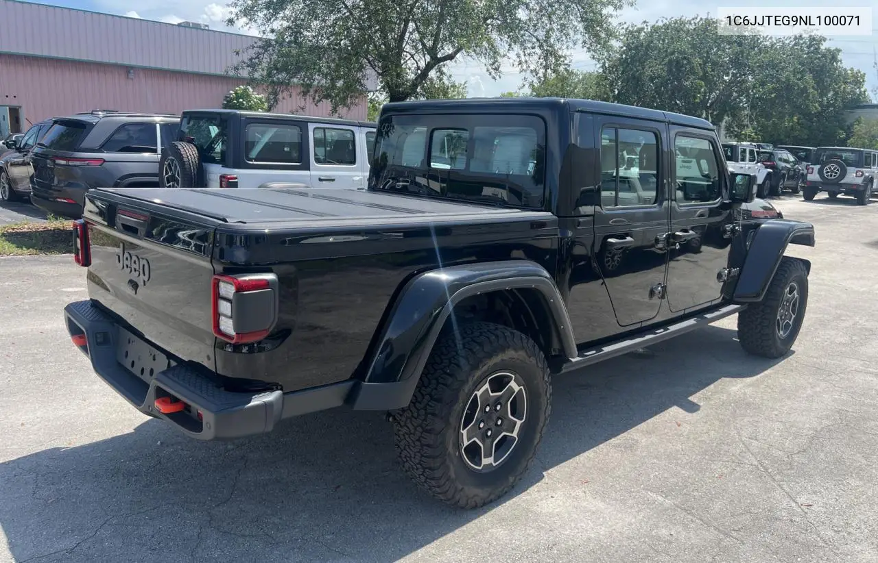 2022 Jeep Gladiator Mojave VIN: 1C6JJTEG9NL100071 Lot: 64120785