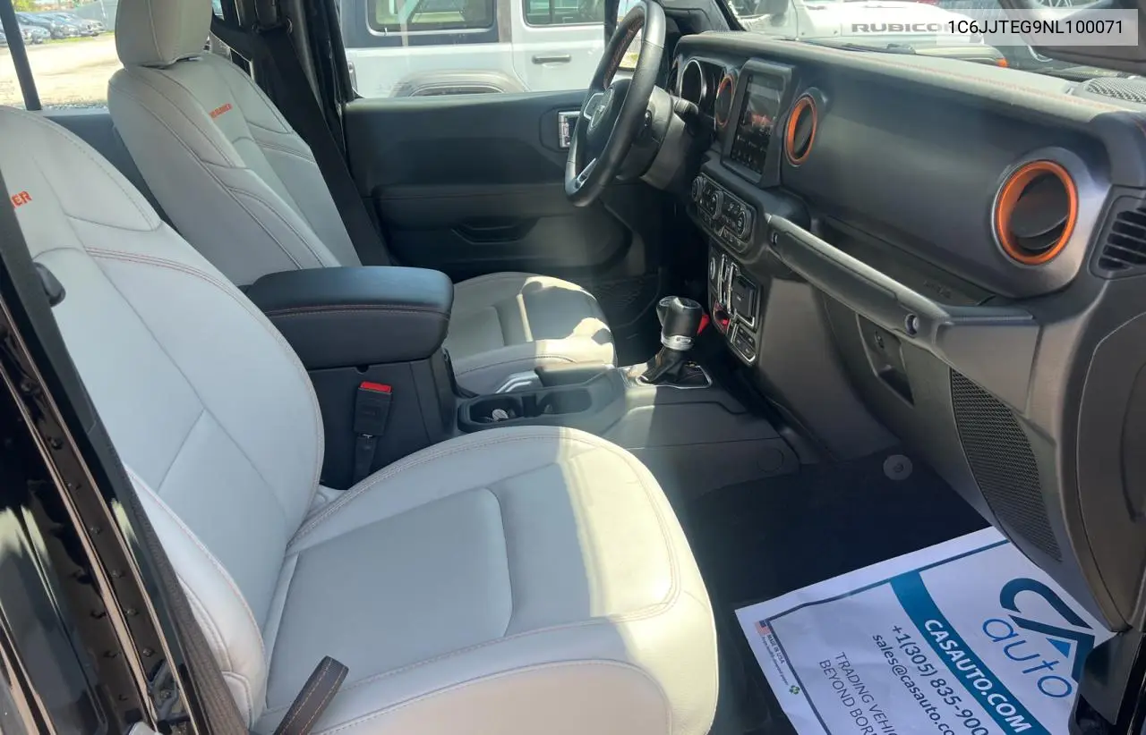 2022 Jeep Gladiator Mojave VIN: 1C6JJTEG9NL100071 Lot: 64120785