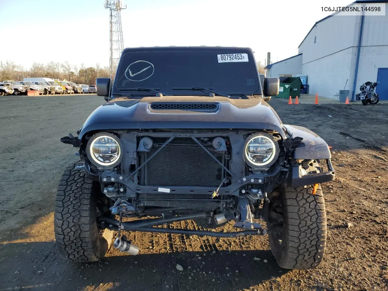 2022 Jeep Gladiator Mojave VIN: 1C6JJTEG5NL144598 Lot: 80792453