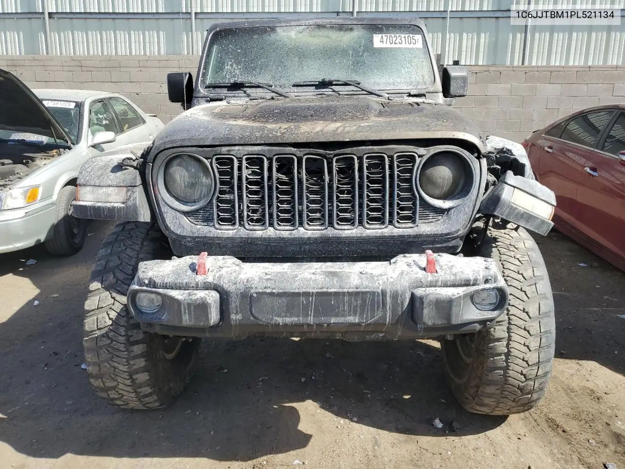 2023 Jeep Gladiator Rubicon VIN: 1C6JJTBM1PL521134 Lot: 47023105