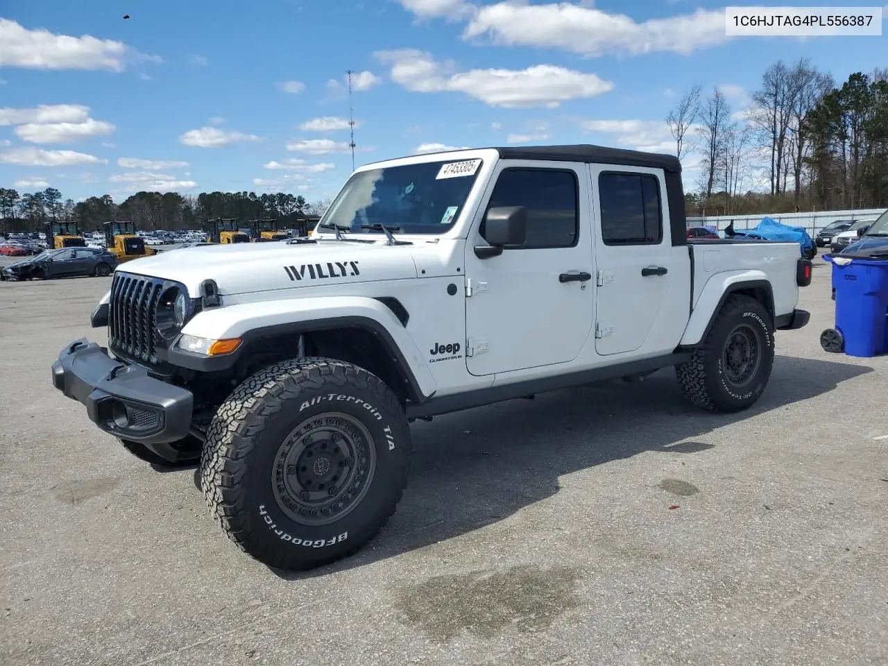 2023 Jeep Gladiator Sport VIN: 1C6HJTAG4PL556387 Lot: 47453305