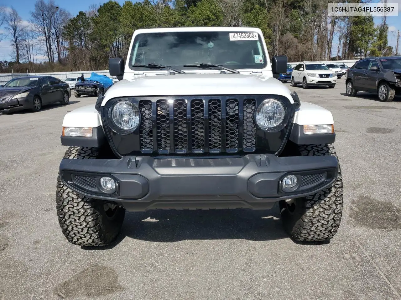 2023 Jeep Gladiator Sport VIN: 1C6HJTAG4PL556387 Lot: 47453305