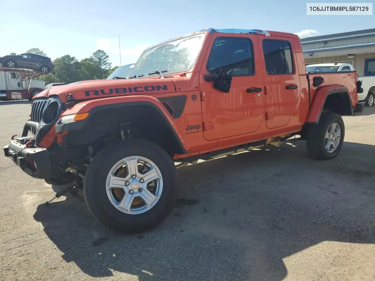 2023 Jeep Gladiator Rubicon VIN: 1C6JJTBM8PL587129 Lot: 53805935