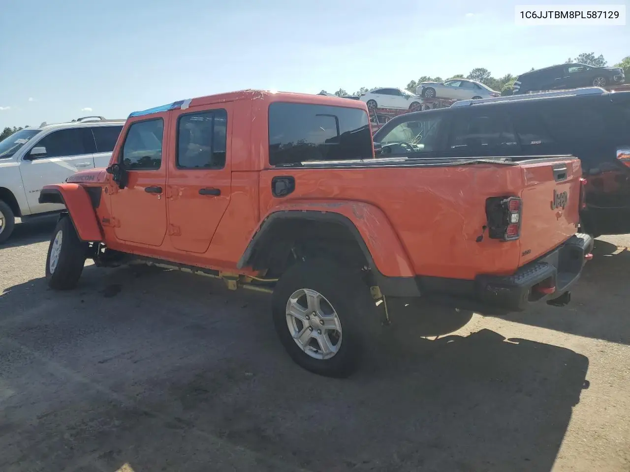 2023 Jeep Gladiator Rubicon VIN: 1C6JJTBM8PL587129 Lot: 53805935