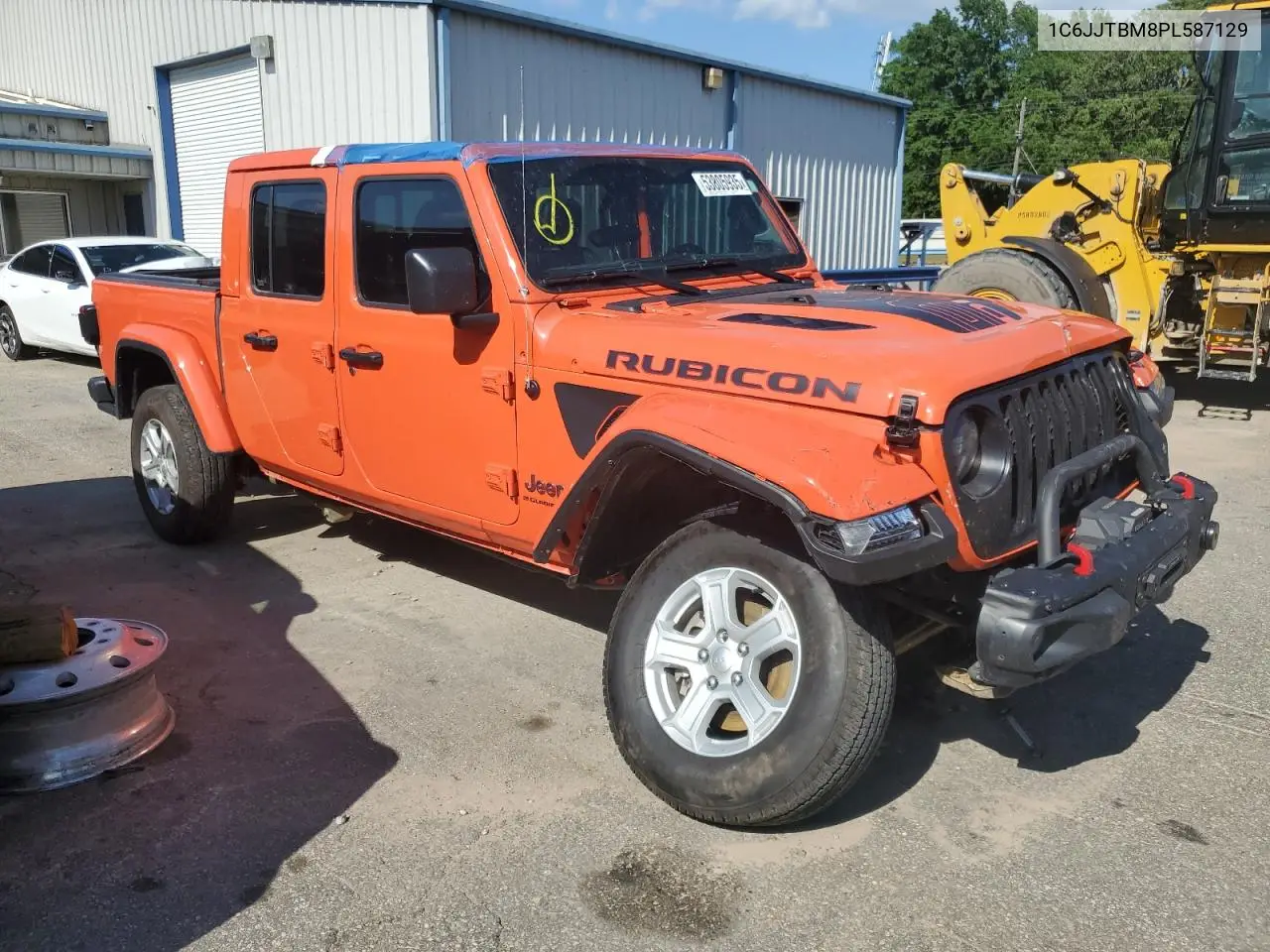 2023 Jeep Gladiator Rubicon VIN: 1C6JJTBM8PL587129 Lot: 53805935