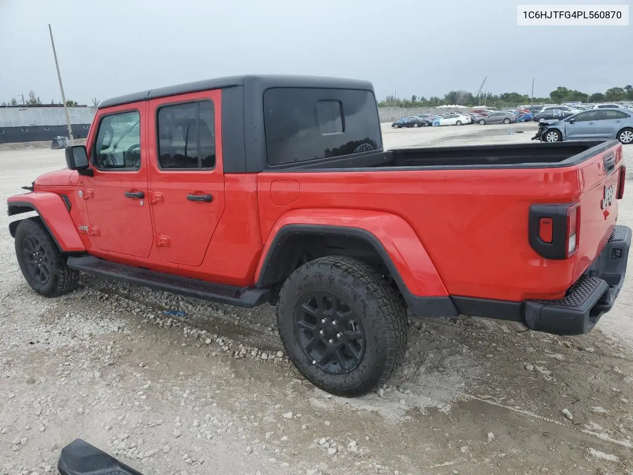 2023 Jeep Gladiator Overland VIN: 1C6HJTFG4PL560870 Lot: 55473505