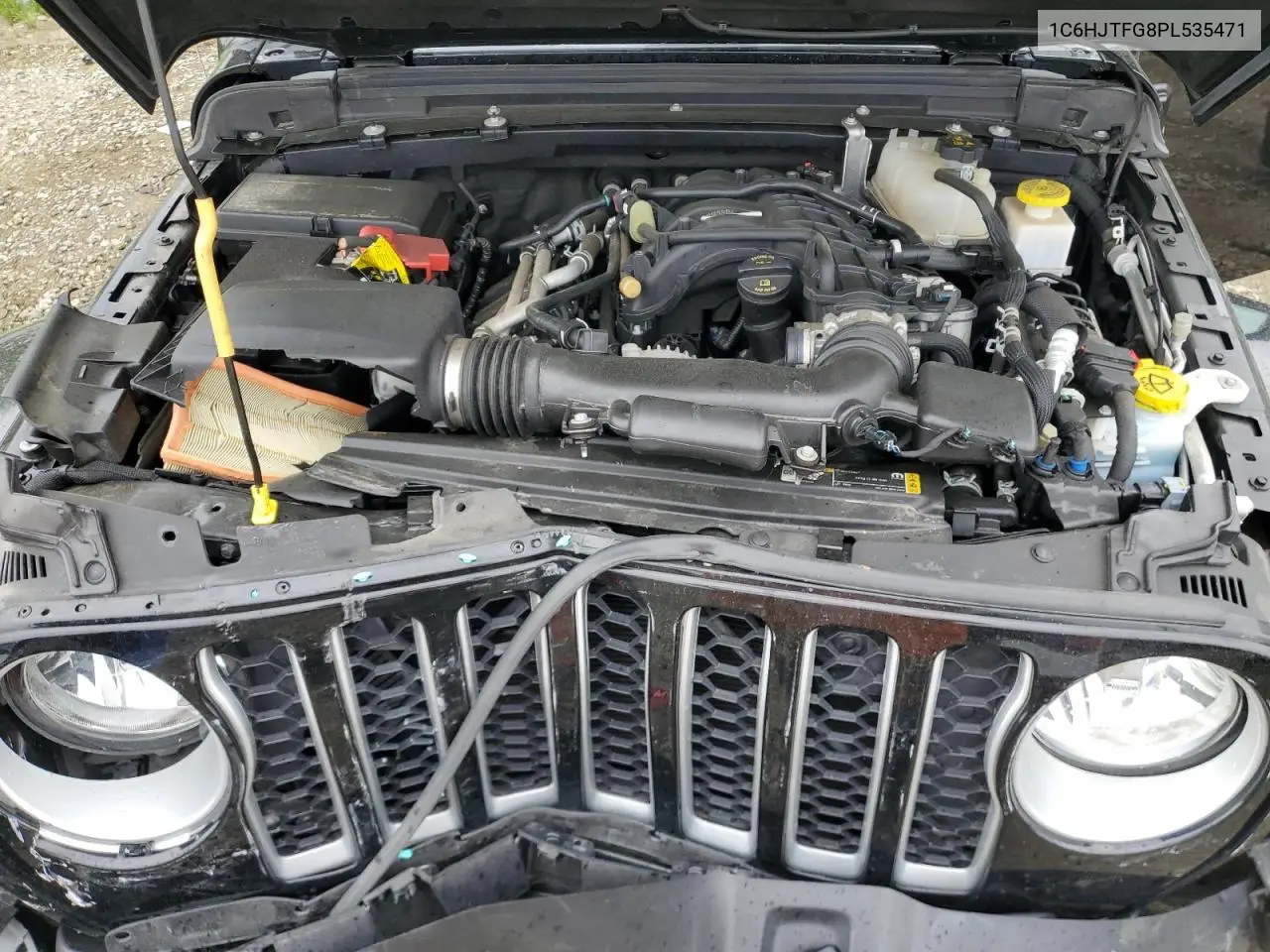 2023 Jeep Gladiator Overland VIN: 1C6HJTFG8PL535471 Lot: 56349815