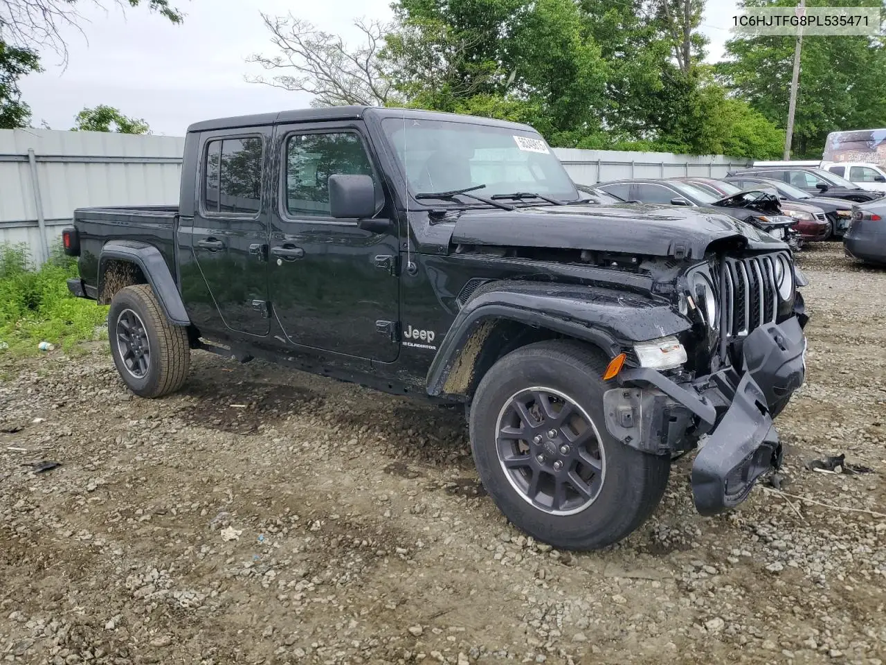 2023 Jeep Gladiator Overland VIN: 1C6HJTFG8PL535471 Lot: 56349815