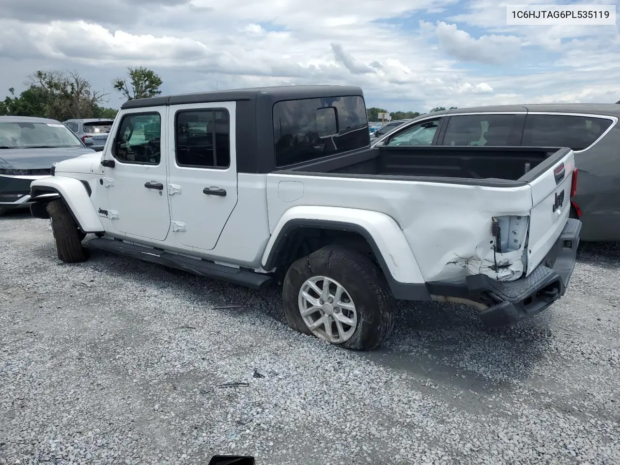 2023 Jeep Gladiator Sport VIN: 1C6HJTAG6PL535119 Lot: 56870905