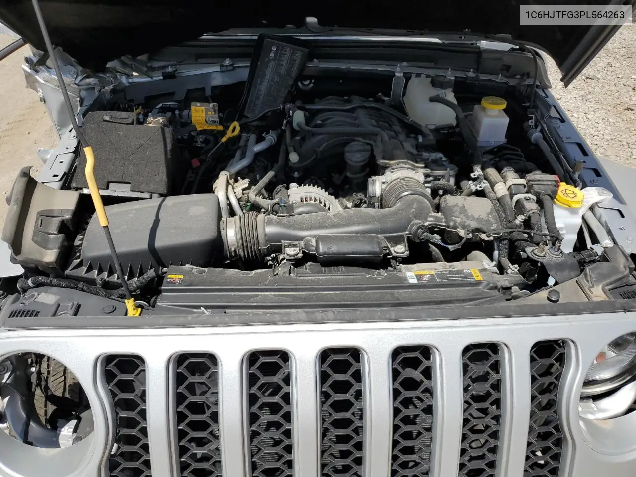 2023 Jeep Gladiator Overland VIN: 1C6HJTFG3PL564263 Lot: 57021075