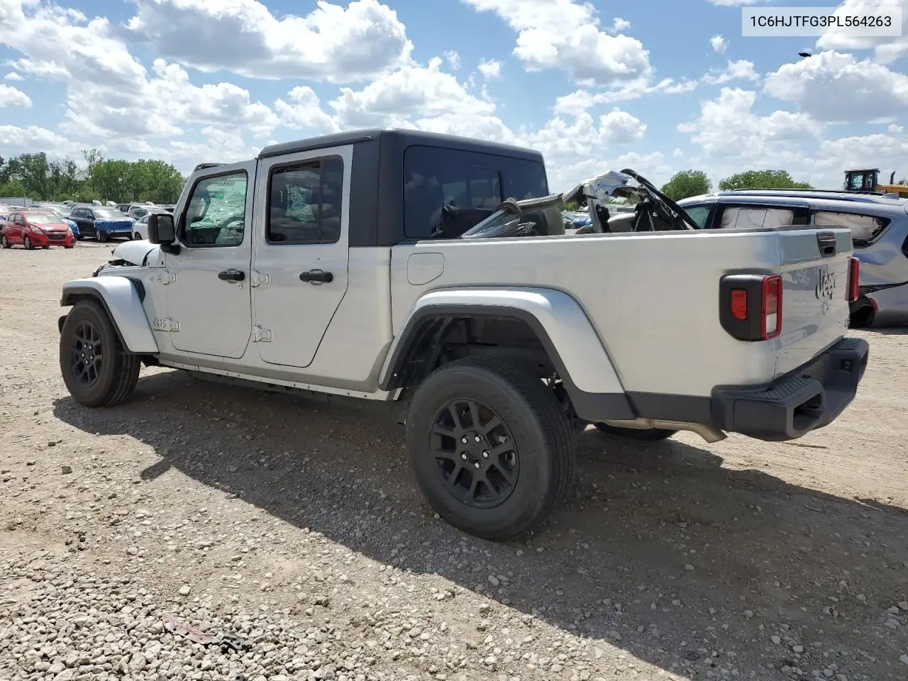 2023 Jeep Gladiator Overland VIN: 1C6HJTFG3PL564263 Lot: 57021075