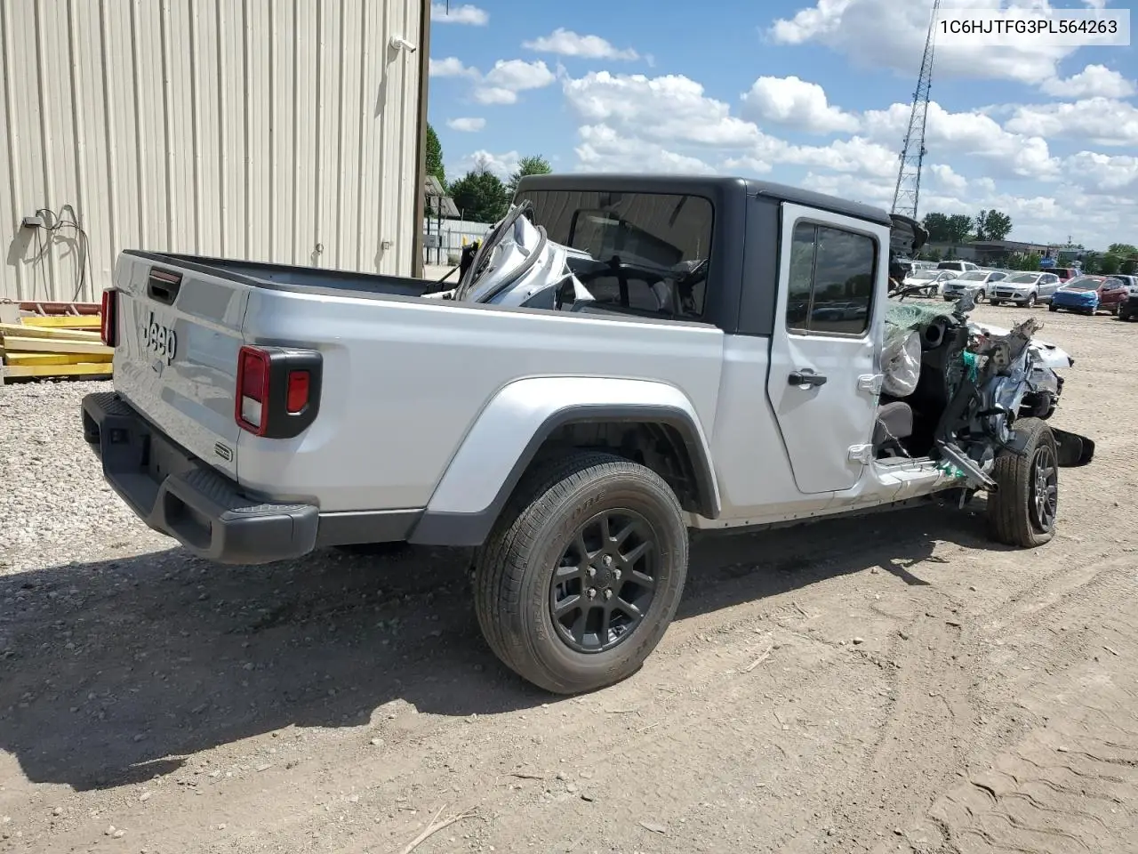 2023 Jeep Gladiator Overland VIN: 1C6HJTFG3PL564263 Lot: 57021075