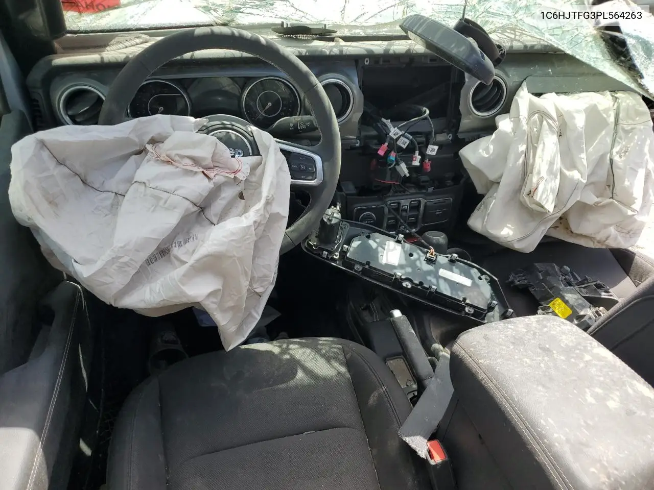 2023 Jeep Gladiator Overland VIN: 1C6HJTFG3PL564263 Lot: 57021075