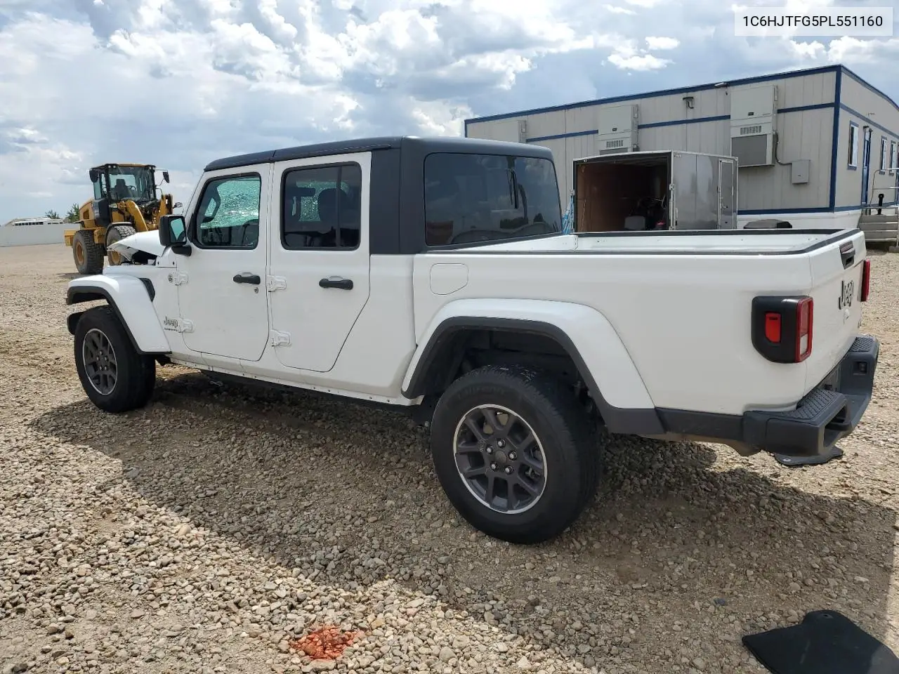 2023 Jeep Gladiator Overland VIN: 1C6HJTFG5PL551160 Lot: 60584675