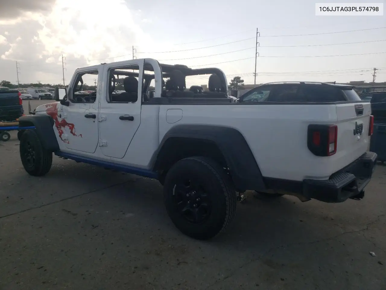 2023 Jeep Gladiator Sport VIN: 1C6JJTAG3PL574798 Lot: 61841735
