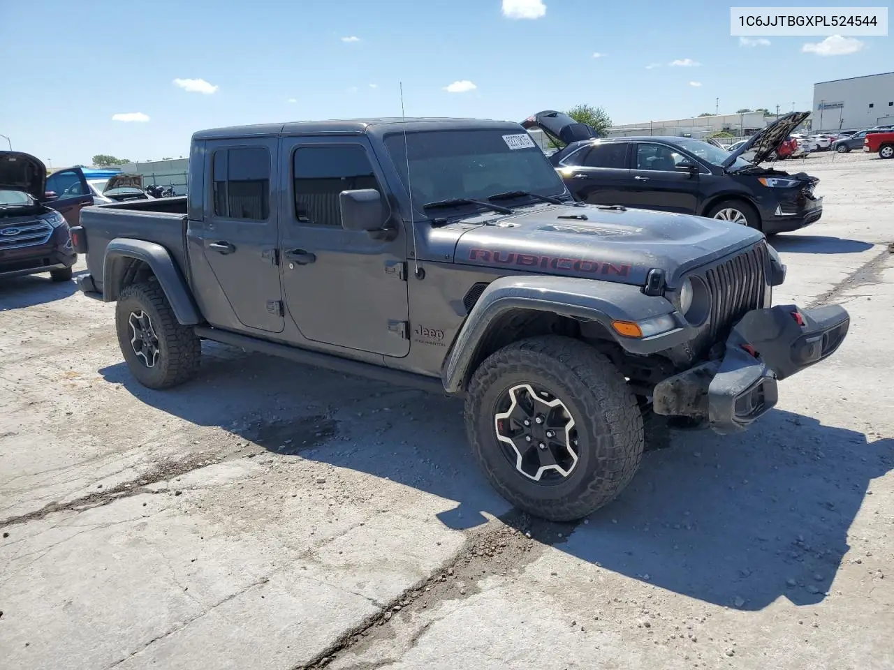 2023 Jeep Gladiator Rubicon VIN: 1C6JJTBGXPL524544 Lot: 62270815