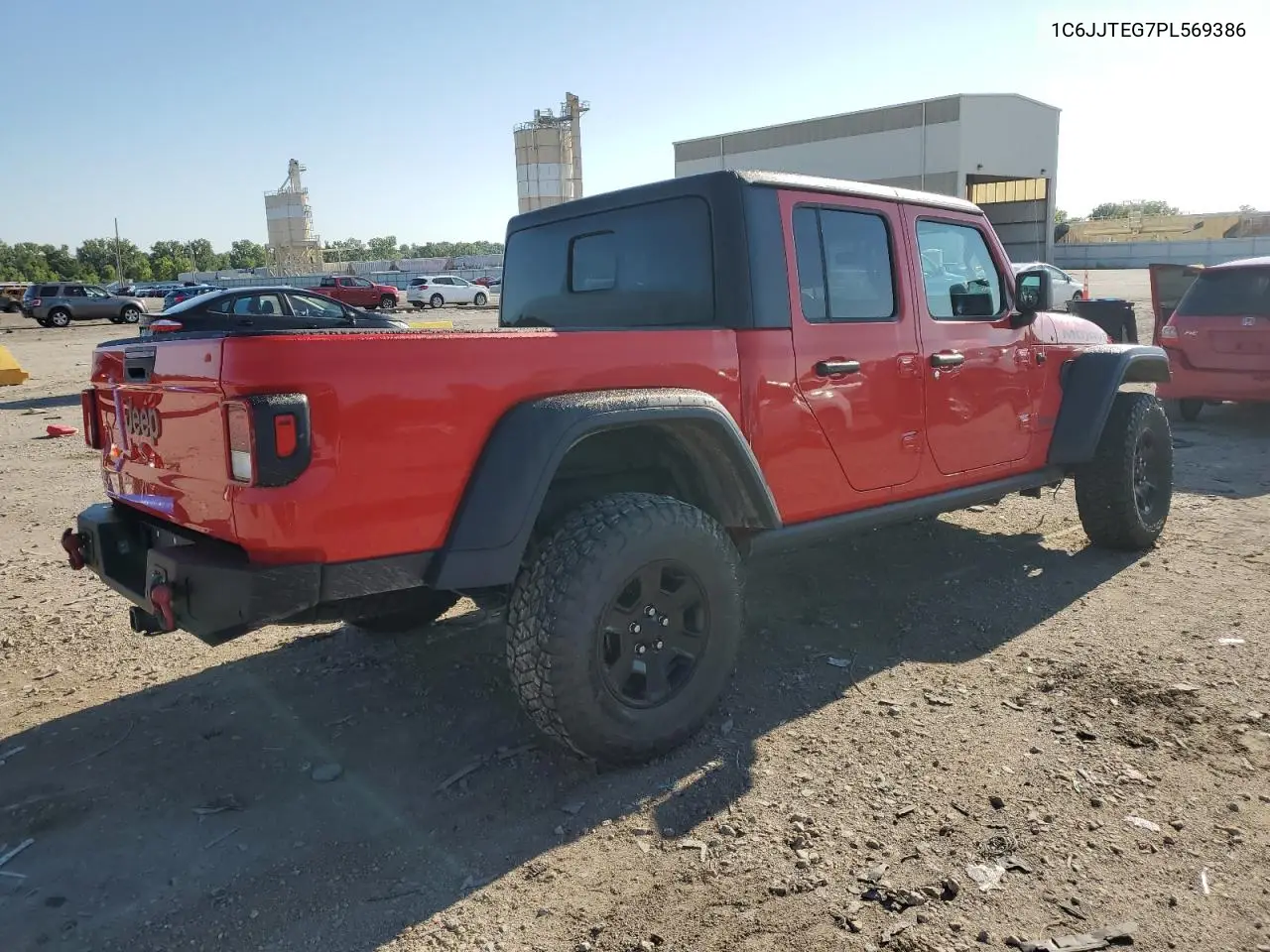 2023 Jeep Gladiator Mojave VIN: 1C6JJTEG7PL569386 Lot: 62729925