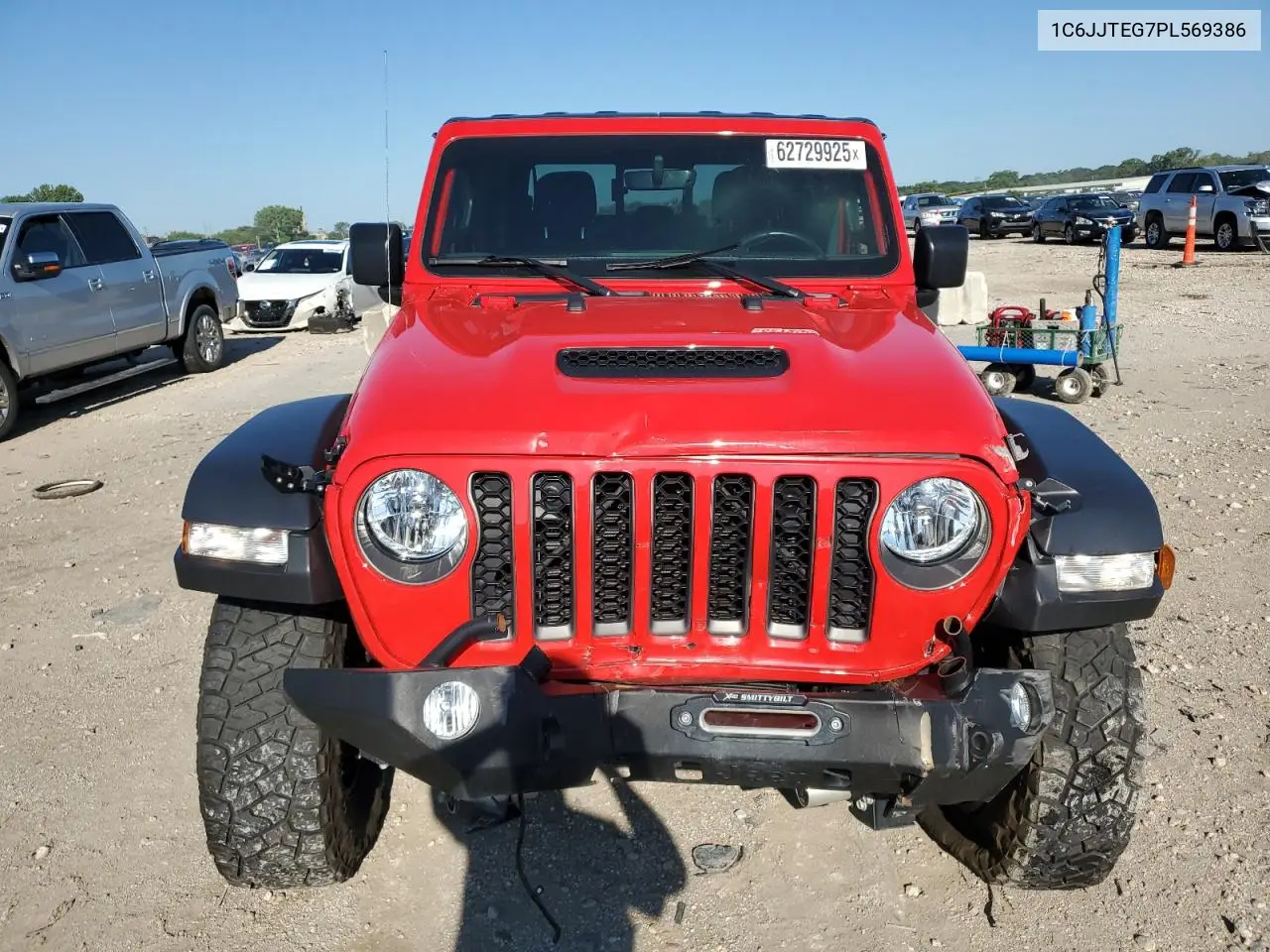 2023 Jeep Gladiator Mojave VIN: 1C6JJTEG7PL569386 Lot: 62729925