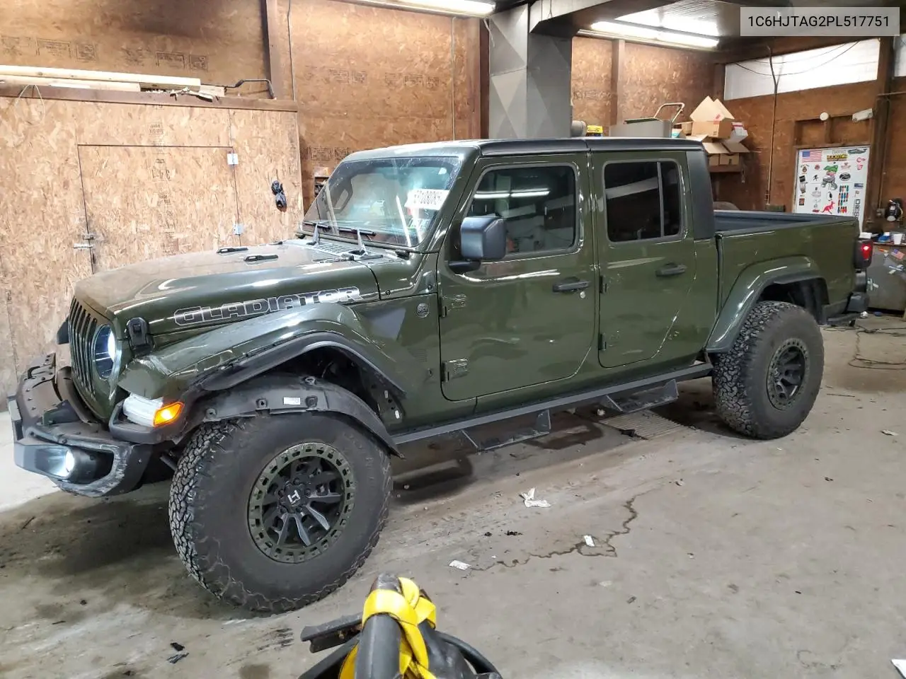 2023 Jeep Gladiator Sport VIN: 1C6HJTAG2PL517751 Lot: 63108085