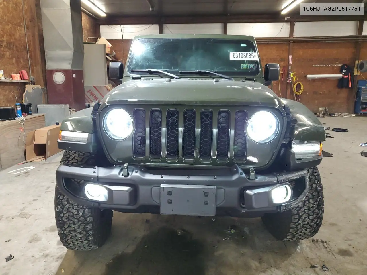 2023 Jeep Gladiator Sport VIN: 1C6HJTAG2PL517751 Lot: 63108085