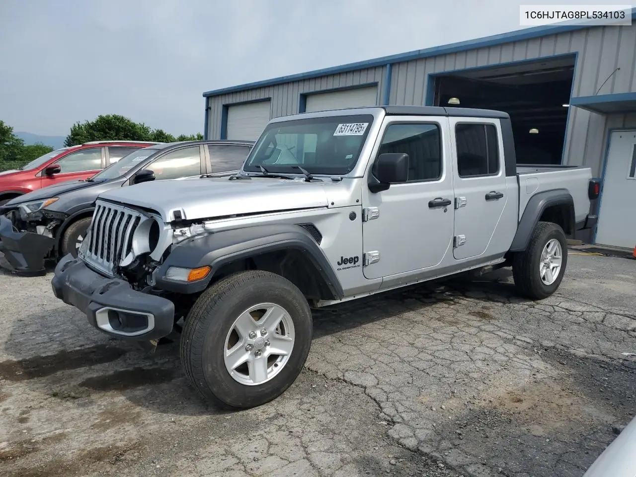 2023 Jeep Gladiator Sport VIN: 1C6HJTAG8PL534103 Lot: 63114795