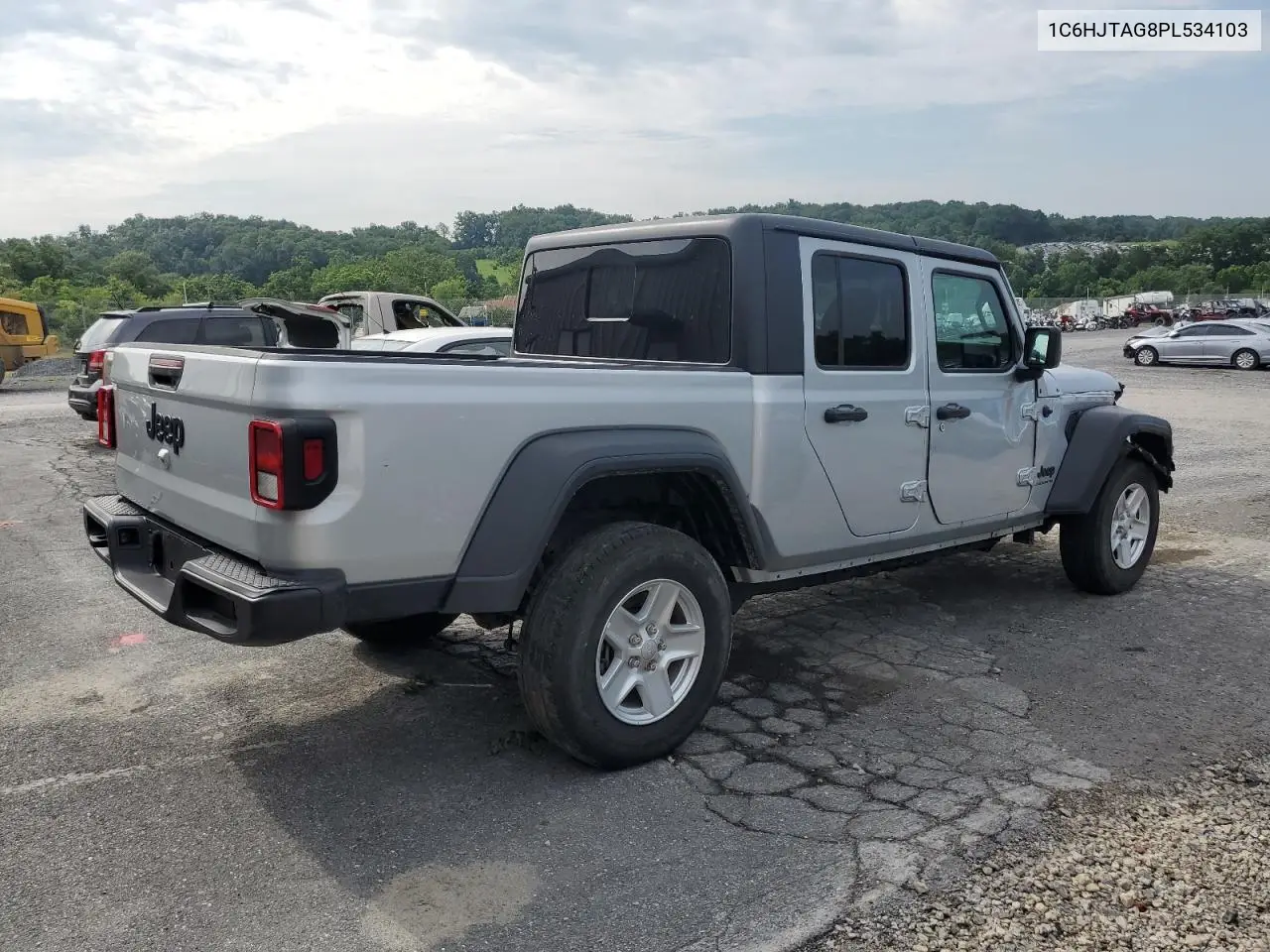 2023 Jeep Gladiator Sport VIN: 1C6HJTAG8PL534103 Lot: 63114795