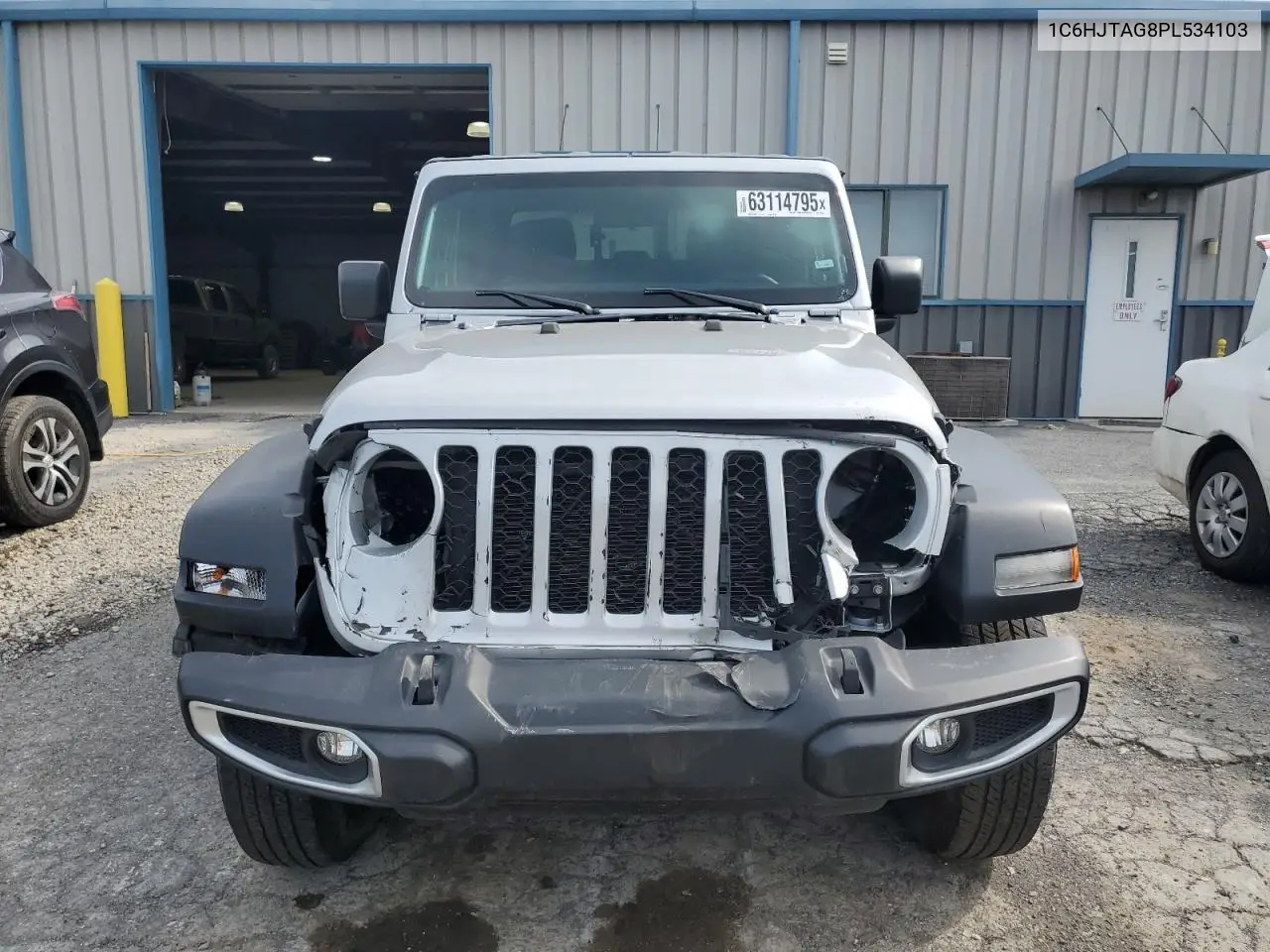 2023 Jeep Gladiator Sport VIN: 1C6HJTAG8PL534103 Lot: 63114795