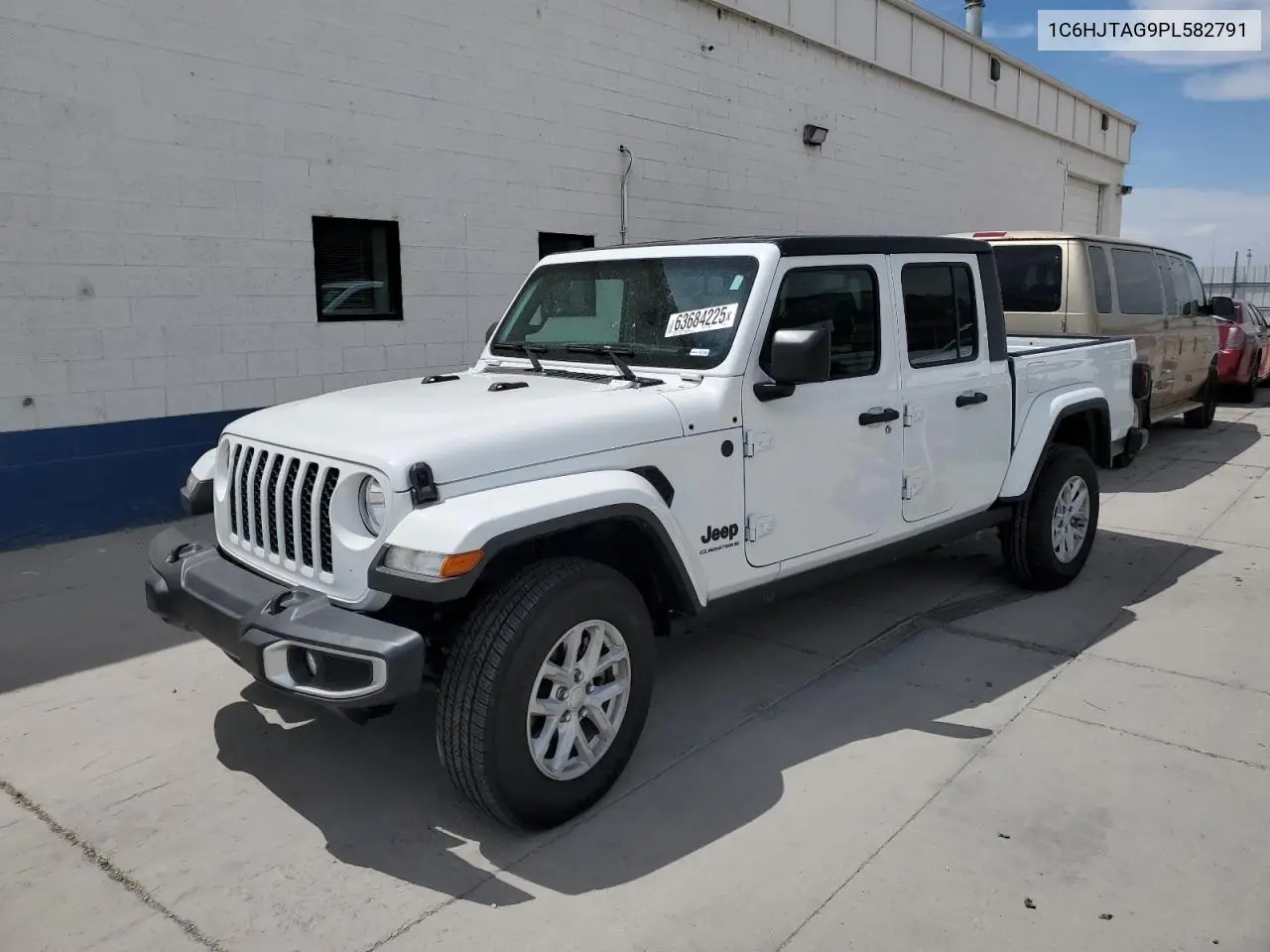 2023 Jeep Gladiator Sport VIN: 1C6HJTAG9PL582791 Lot: 63684225