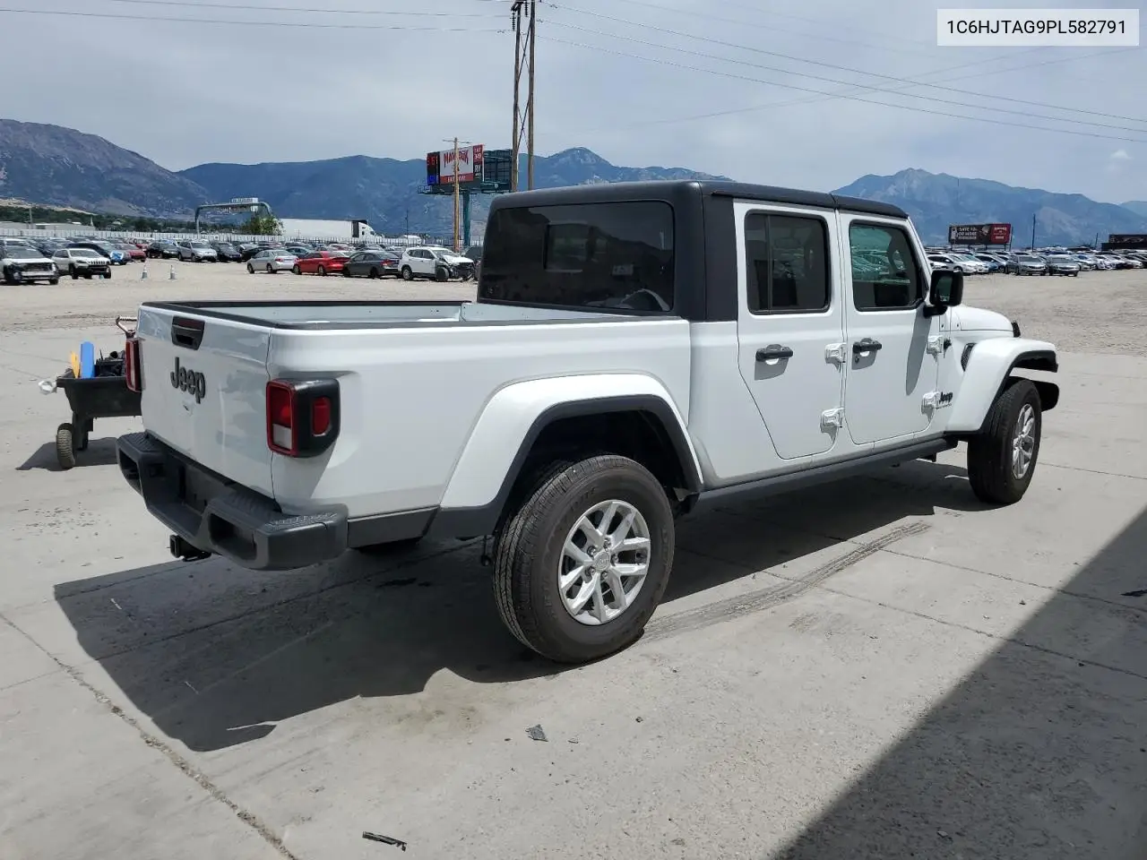 2023 Jeep Gladiator Sport VIN: 1C6HJTAG9PL582791 Lot: 63684225