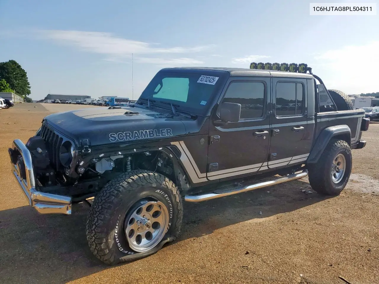 2023 Jeep Gladiator Sport VIN: 1C6HJTAG8PL504311 Lot: 63702425