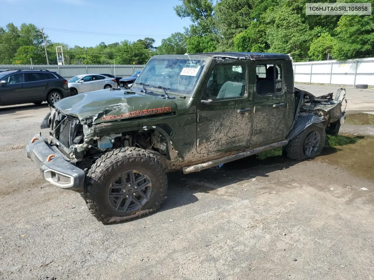 2024 Jeep Gladiator Sport VIN: 1C6HJTAG5RL105858 Lot: 53345125