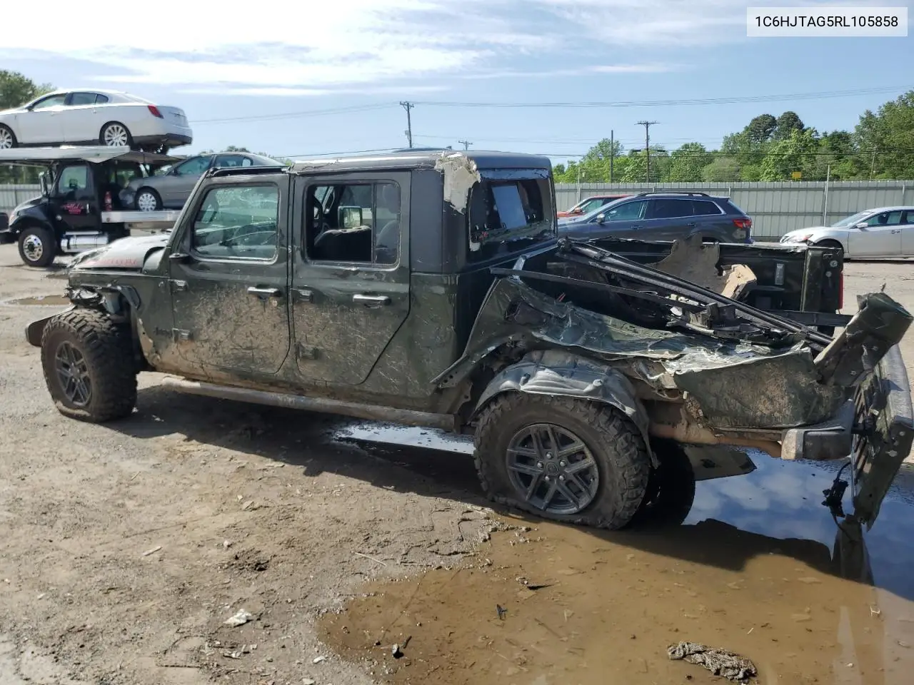 2024 Jeep Gladiator Sport VIN: 1C6HJTAG5RL105858 Lot: 53345125